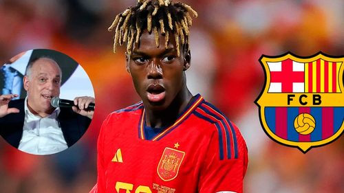 Tebas advierte que el Barça deberá  ajustarse al Fair Play si quiere  fichar a Nico Williams