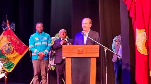 Imagen de   Viceministerio de Culturas destaca    legado de David Santalla y  compromete apoyo al sector artístico