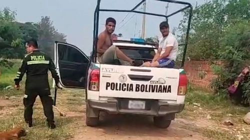 Toma de acción Policial ante incendios provocados en barrio el Toronjal