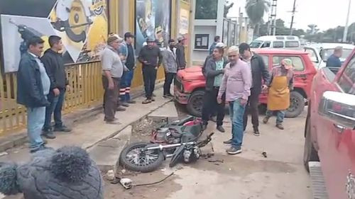 Intentaba evitar que su hija sea atracada y recibe un balazo