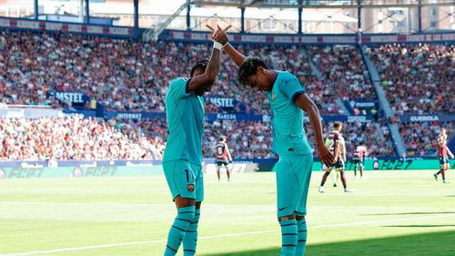 Imagen de Barcelona golea al Levante y mantiene su arranque perfecto