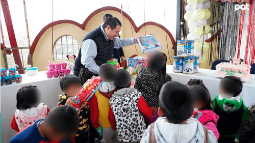 Fiscalía General entrega refacciones y donativos al Hogar Tata Juan de Dios en Sucre