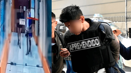 Difunden video del joker ingresando a su vivienda tras la pelea en Sopocachi