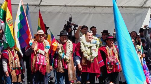 Johnny Fernández participa  en cabildo multisectorial en  El Alto donde se anunciará  a su candidato a vicepresidente