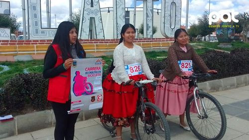 La carrera de cholitas en bicicleta vuelve este 21 de diciembre