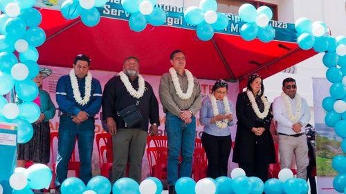 Gobierno invierte Bs 7,7 millones en riego tecnificado en Cliza