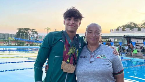 Rumbo al Mundial de Natación en Fukuoka, Japón: Esteban Nuñez del Prado y su entrenadora Merces Paulo se preparan para hacer historia