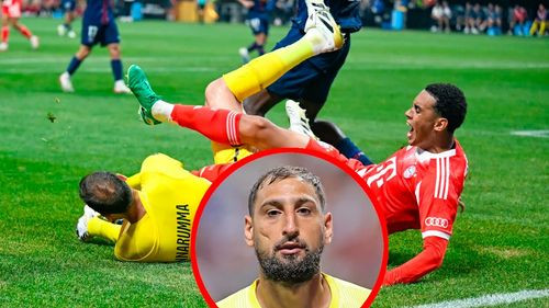 Musiala reaparece tras su lesión y  exculpa a Donnarumma: &quot;Estas cosas  pasan&quot;