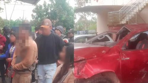 Pobladores del trópico de Cochabamba retienen a joven acusado de robo de vehículos