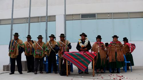 Exviceministro Mollinedo es proclamado candidato a la Alcaldía de La Paz