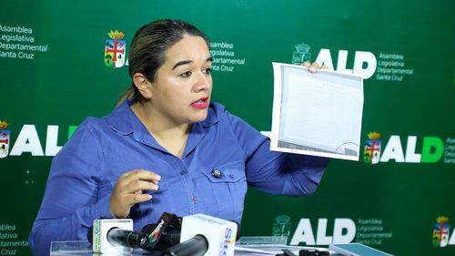 Vicepresidenta de la Asamblea Legislativa Departamental rechaza manejo económico del Gobierno Central