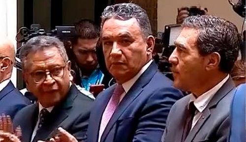 RAÚL MARCELO SALINAS asume  como nuevo ministro de defensa 