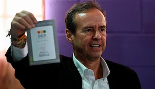 Tuto Quiroga llama a los  bolivianos a votar: “tenemos la  oportunidad de terminar con  20 años destructivos”