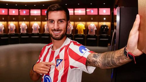 El Atlético pierde a Baena por una  lesión muscular: estará fuera  alrededor de dos semanas