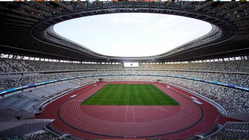 Así luce el Estadio Nacional de Tokio, sede del duelo entre Japón y Bolivia
