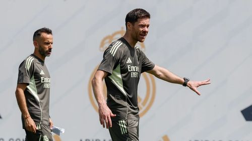 Xabi Alonso inicia su etapa en el Real Madrid con un equipo técnico renovado y sin Pintus