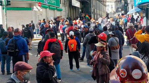 Liberan a tres mujeres detenidas tras enfrentamientos entre marchistas y la Policía
