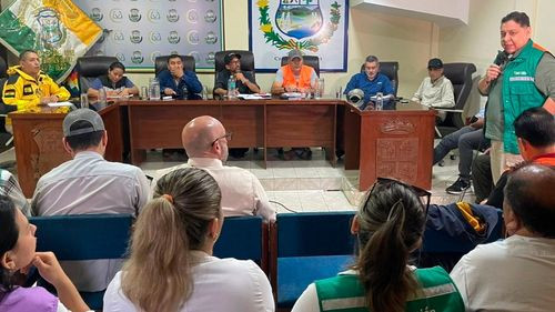 COED informa al gobernador sobre acciones de emergencia en El Torno