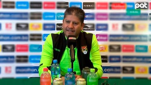 Óscar Villegas confía en conseguir los tres puntos contra Perú