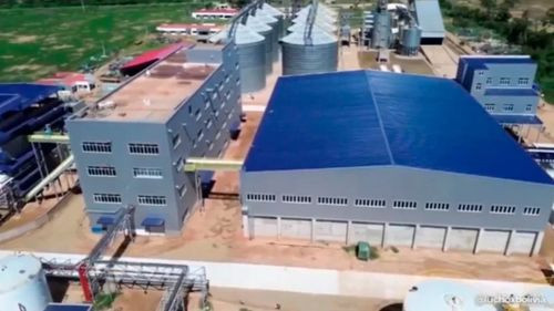 Arce inaugura megaobra que garantiza el abastecimiento de soya