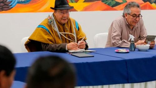 Arce pide unidad en la izquierda y acusa a Evo y la oposición de boicotear su gestión Arce pide unidad en la izquierda y acusa a Evo y la oposición de boicotear su gestión