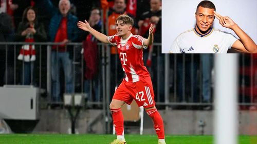 Lennart Karl supera a Mbappé y marca historia en la Champions