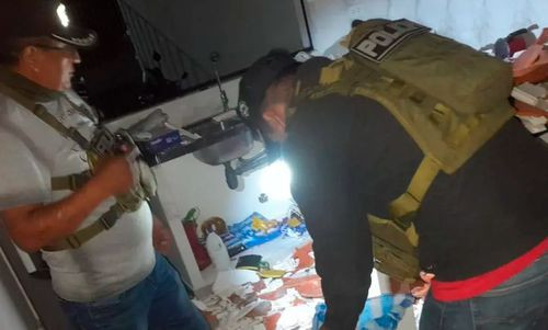 Bomberos atendieron un incendio y descubrieron un laboratorio de marihuana en Warnes