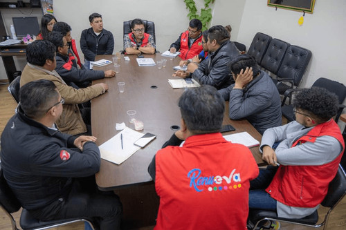Avanza proyecto  de alcantarillado en matadero municipal  de el Alto 