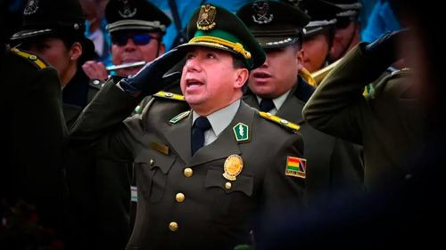 Lionel Valenzuela asume como  Inspector General interino de la  Policía Boliviana
