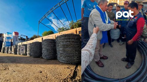 Gobierno entrega más de 187 toneladas de insumos para 37 municipios de Cochabamba afectados por sequía 