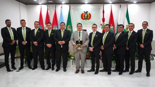 Mariaca resalta avances tecnológicos y renovación en la justicia Mariaca resalta avances tecnológicos y renovación en la justicia