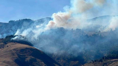 Incendio en el Tunari moviliza a fuerzas y voluntarios