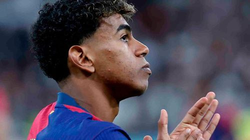Lamine Yamal sigue entrenando en  su día libre
