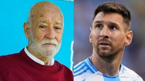 Messi se despide de Omar Souto, clave en su llegada a la selección argentina