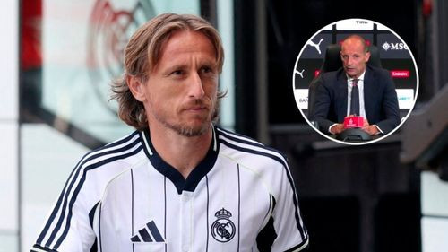 Allegri: &quot;Estamos esperando a Modric,  llegará en agosto&quot;