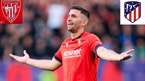 Imagen de Areso, sin entrenar en Osasuna y  con su futuro en manos del Athletic  o Atlético