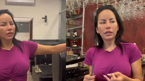 Modelo Mayte Flores denuncia robo en su restaurante y expone a su expareja en redes sociales