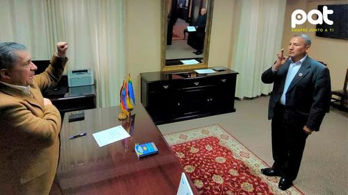 Ministro de Defensa posesiona al nuevo Viceministro de Lucha Contra el Contrabando