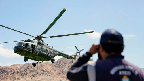 Evacúan a más de 300 personas tras aluvión en Perú