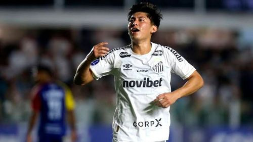 Imagen de Miguelito guía la clasificación de Santos a octavos de la Sudamericana