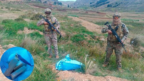 Intercepción de presuntas sustancias controladas en Puerto Acosta