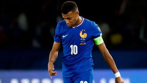 Mbappé es duda para el primer  partido de Francia en la fecha FIFA  de octubre