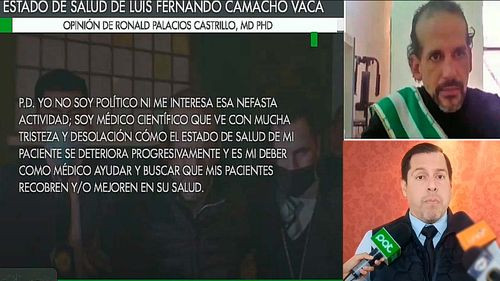 Salud del Gobernador: Pedirán detención domiciliaria para Luis Fernando Camacho