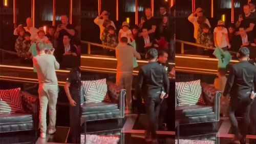 La extraña caída de Gerard Piqué en la presentación de las Kings Leagues Américas: &quot;Truco de magia&quot;
