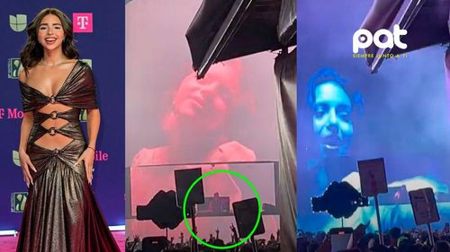 Abucheos en el EDC 2025: público rechaza canción de Ángela Aguilar en set de Steve Aoki  