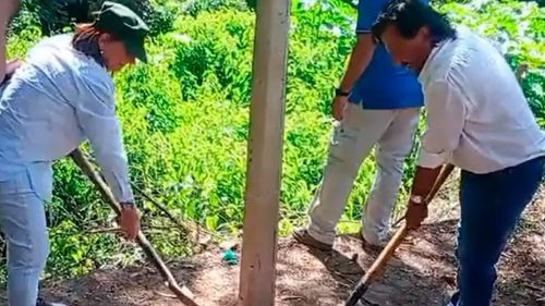 Bullrich supervisa instalación de alambrado en la frontera con Bolivia