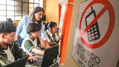 Sin celulares en aulas rigen nuevas restricciones para colegios