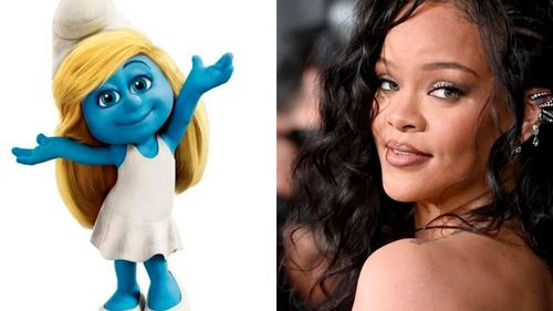 Rihanna será la voz de ‘Pitufina’ en la nueva entrega de ‘Los Pitufos’