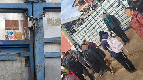 Padres de familia cierran colegio en Colomi en protesta por la inasistencia de docentes durante los bloqueos