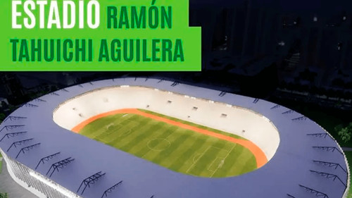 Gobernación de Santa Cruz presenta proyecto de modernización del estadio Tahuichi Aguilera con millonaria inversión